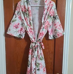 Lightweight robe/open top